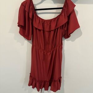 Summer midi dress. High quality fabric.